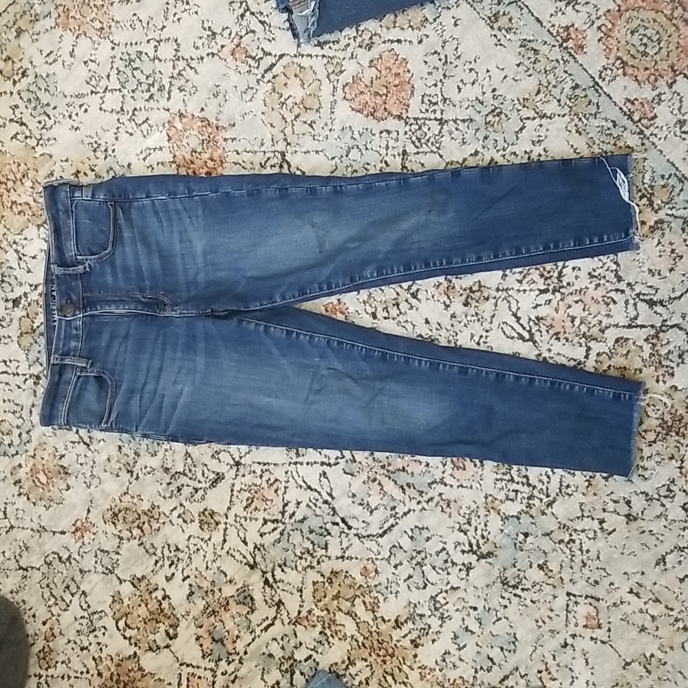 American Eagle AE High Rise Jegging Crop Size 8